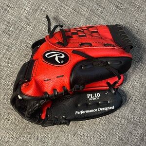 KIDS RAWLINGS BASEBALL GLOVE‎ - LEFT HAND CATCH. 10" inch PL10 Joey Votto